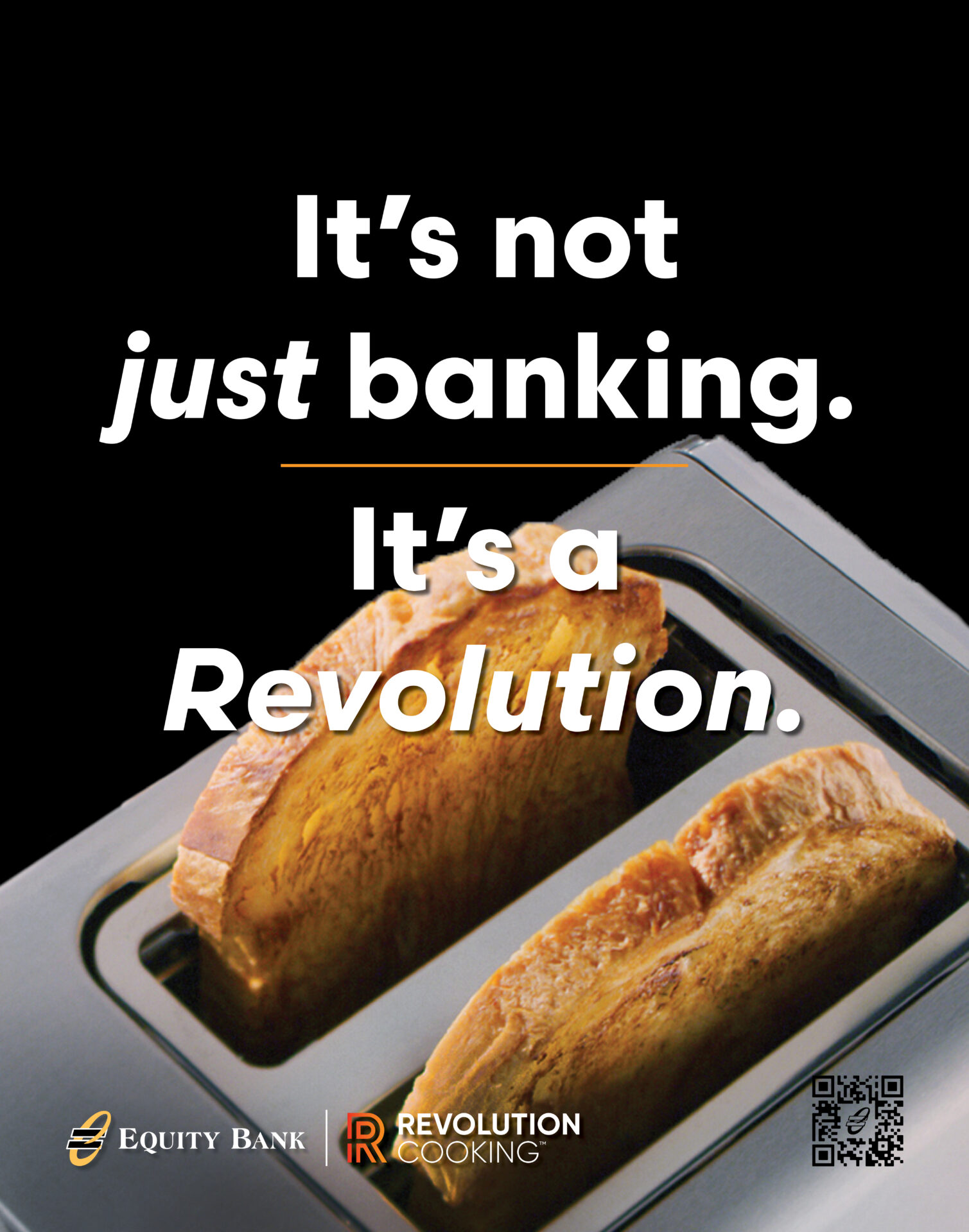 Not just banking, it's a revolution.