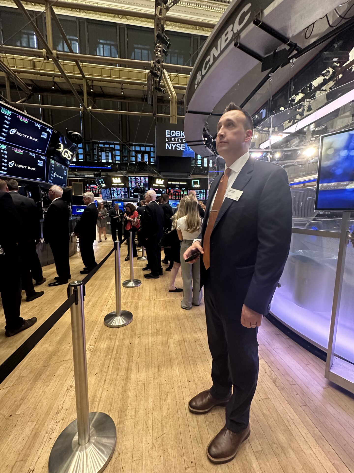 John at Stock Exchange